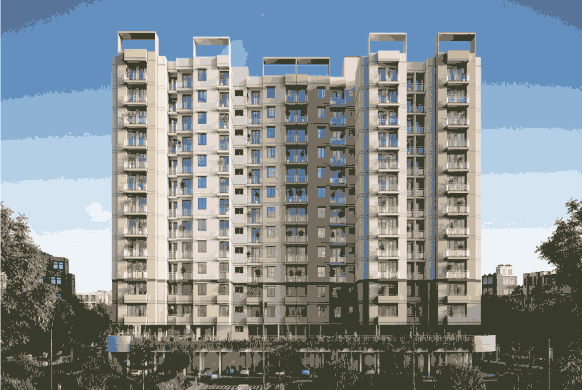 Vishwabharti-Residency-Front-View Vishwabharti Residency Front View